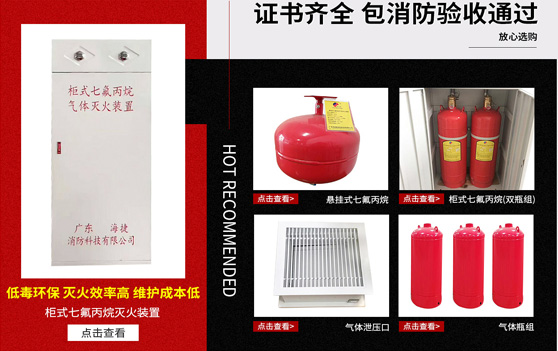 七氟丙烷，七氟丙烷廠家，七氟丙烷價格，柜式七氟丙烷，氣體滅火系統，消防滅火裝置，IG541,IG541滅火系統，廣州七氟丙烷
